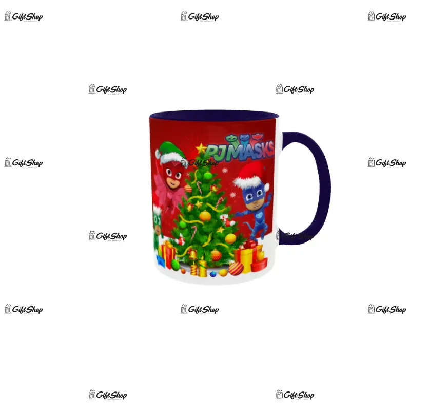 Pj masks christmas, cana ceramica, 330ml, model cgs1768